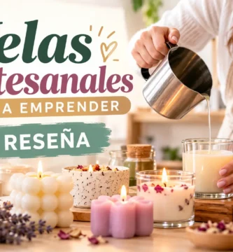 Velas Artesanales para Emprender con diferentes velas artesanales