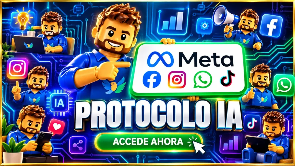 Protocolo IA con herramientas de inteligencia artificial y redes sociales